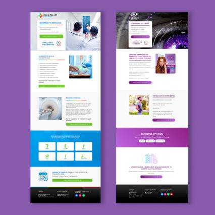 Landing page
