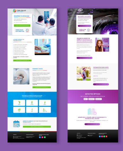 Landing page